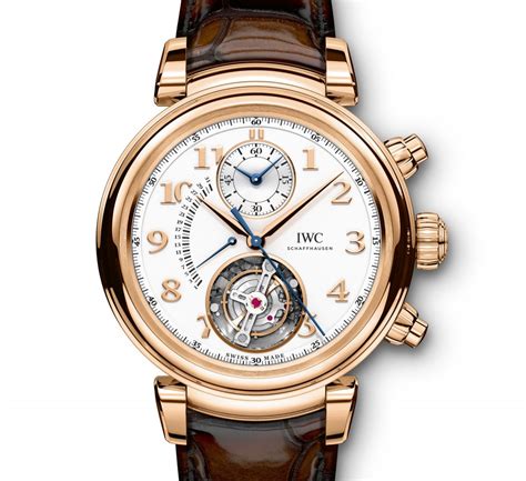 SIHH 2017: IWC Da Vinci Tourbillon Retrograde Chronograph.